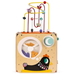 Janod Formes & Couleurs|Bouliers, Loopings & Panneaux D'Activités*Maxi looping multi-activités (bois)