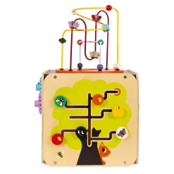 Janod Formes & Couleurs|Bouliers, Loopings & Panneaux D'Activités*Maxi looping multi-activités (bois)