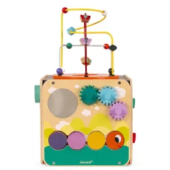 Janod Formes & Couleurs|Bouliers, Loopings & Panneaux D'Activités*Maxi looping multi-activités (bois)