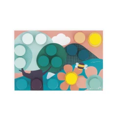 Janod Formes & Couleurs|Manipulation & Encastrement*Mes Premières Mosaïques en Bois
