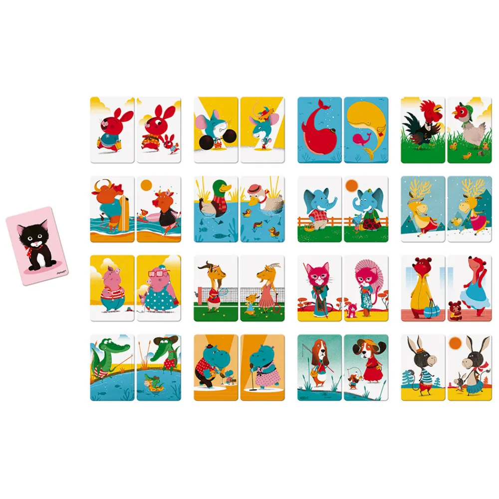 Janod Jeux De Mémoire & D'Associations|Jeux De Cartes*Mistigri
