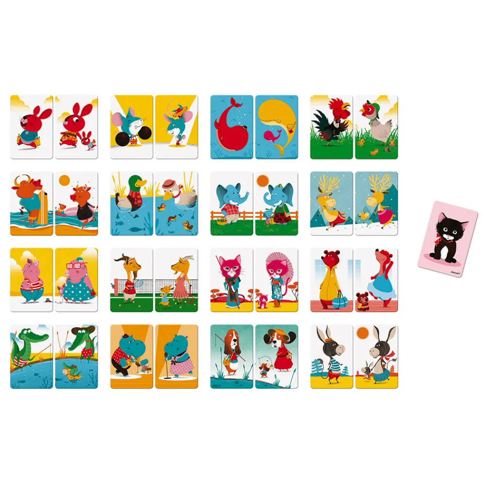 Janod Jeux De Mémoire & D'Associations|Jeux De Cartes*Mistigri