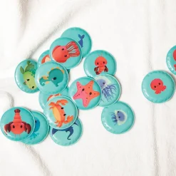 Janod Puzzles & Jeux De Mémo Pour Le Bain*Mémo de Bain Mes Bébés Animaux