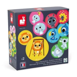 Janod Jeux De Mémoire & D'Associations|Jeux Éducatifs Maternelle*Mémo des Émotions