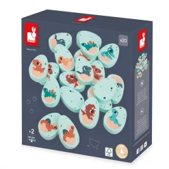 Janod Jeux De Mémoire & D'Associations|Jeux Éducatifs Maternelle*Mémo Dino