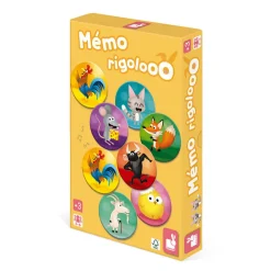 Janod Jeux De Mémoire & D'Associations*Mémo Rigolooo
