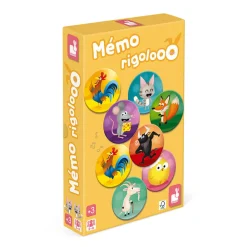 Janod Jeux De Mémoire & D'Associations*Mémo Rigolooo