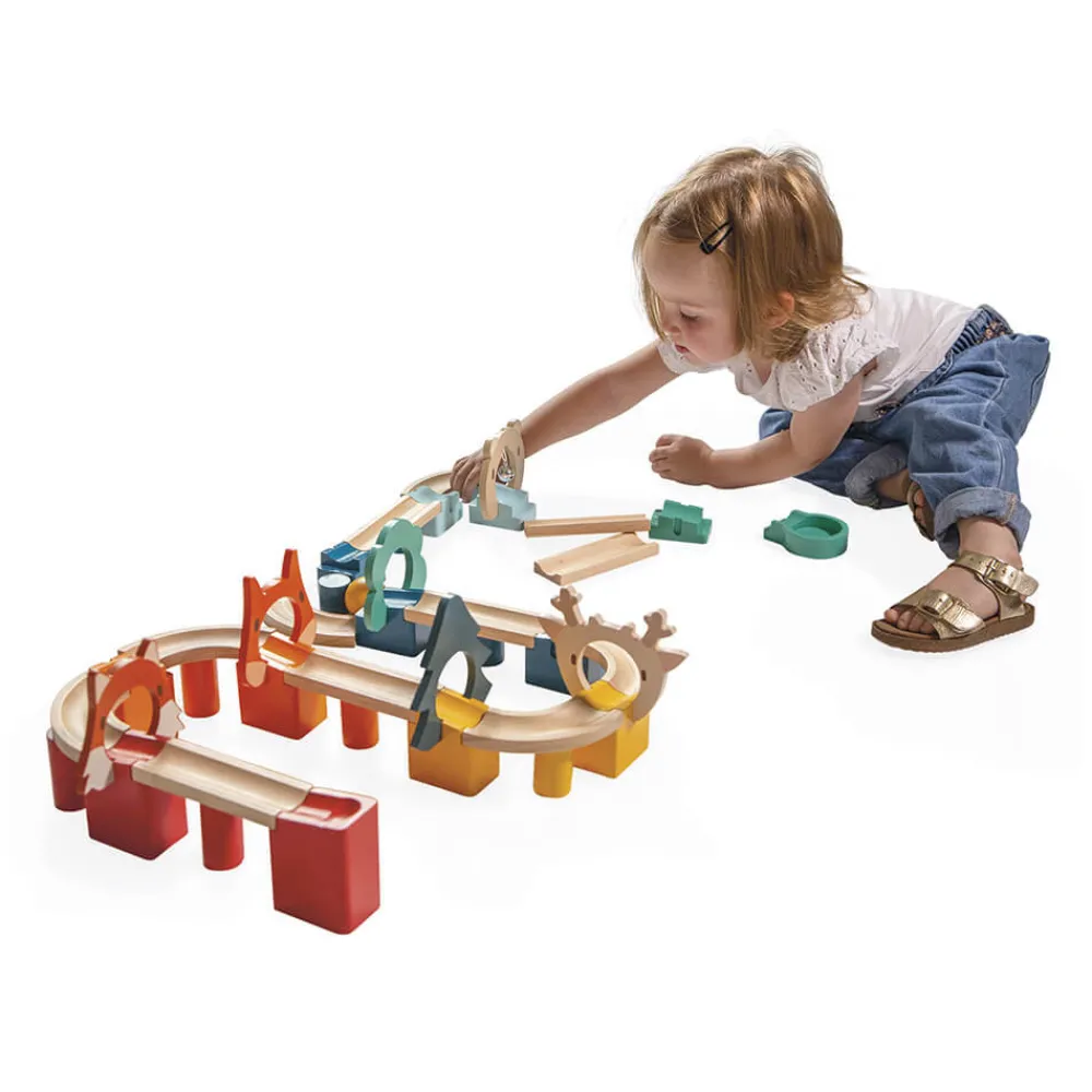Janod Billes & Toupies|Trains & Véhicules*Mon Premier Circuit en Bois