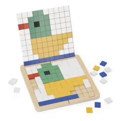 Janod Jeux Éducatifs Primaire|Jeux Éducatifs Maternelle*Mosaïque Symétrie et Codage