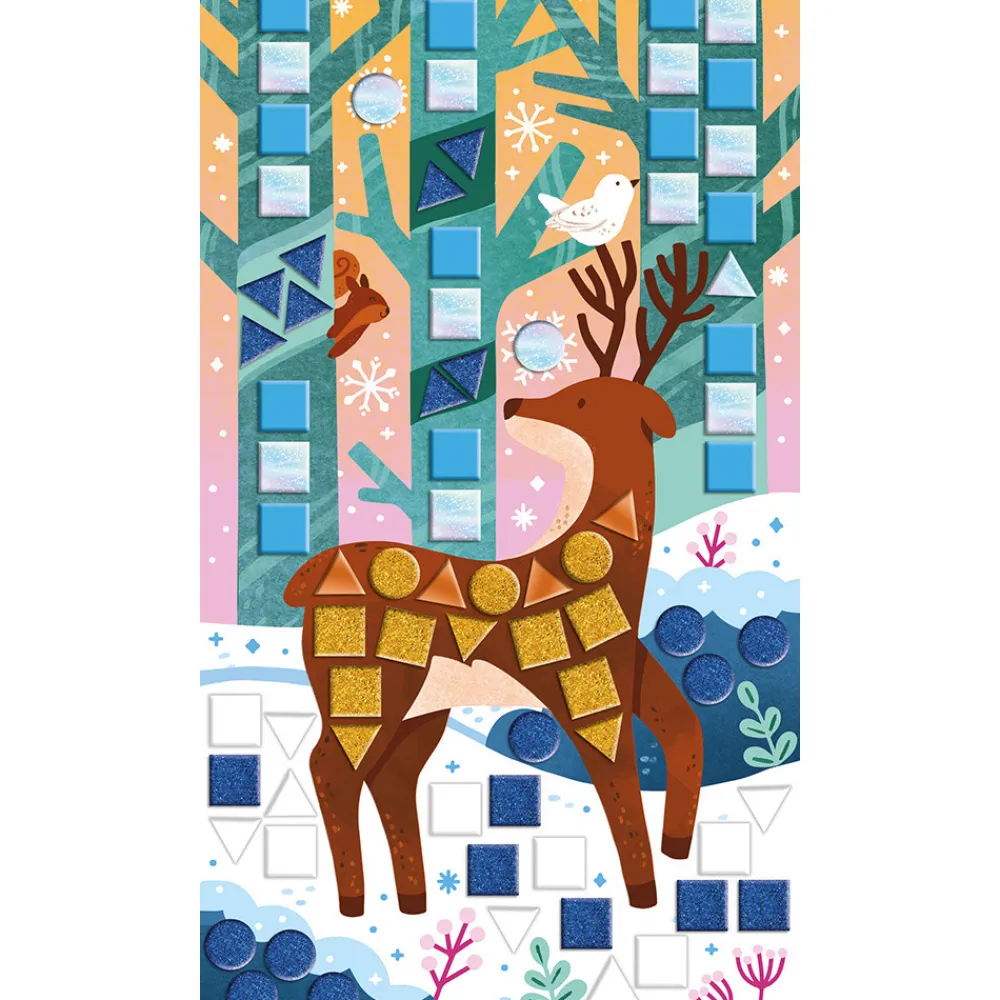 Janod Mosaïques & Gommettes|Collection "Les Ateliers Du Calme"*Mosaïques Bel Hiver