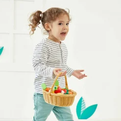 Janod Cuisines, Dinettes & Marchandes*Panier de 24 Fruits Et Légumes