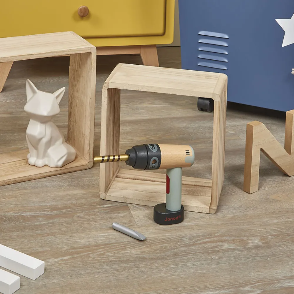 Janod Imitation Métiers|Établis, Outils & Bricolage*Perceuse Brico'kids