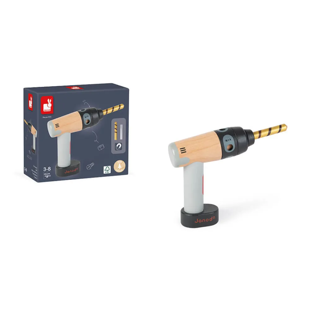 Janod Imitation Métiers|Établis, Outils & Bricolage*Perceuse Brico'kids