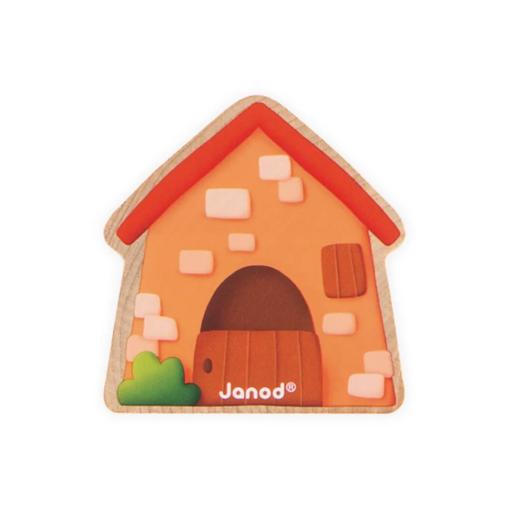 Janod Tracteurs & Animaux De La Ferme|Manipulation & Encastrement*Perles à Enfiler Moutons