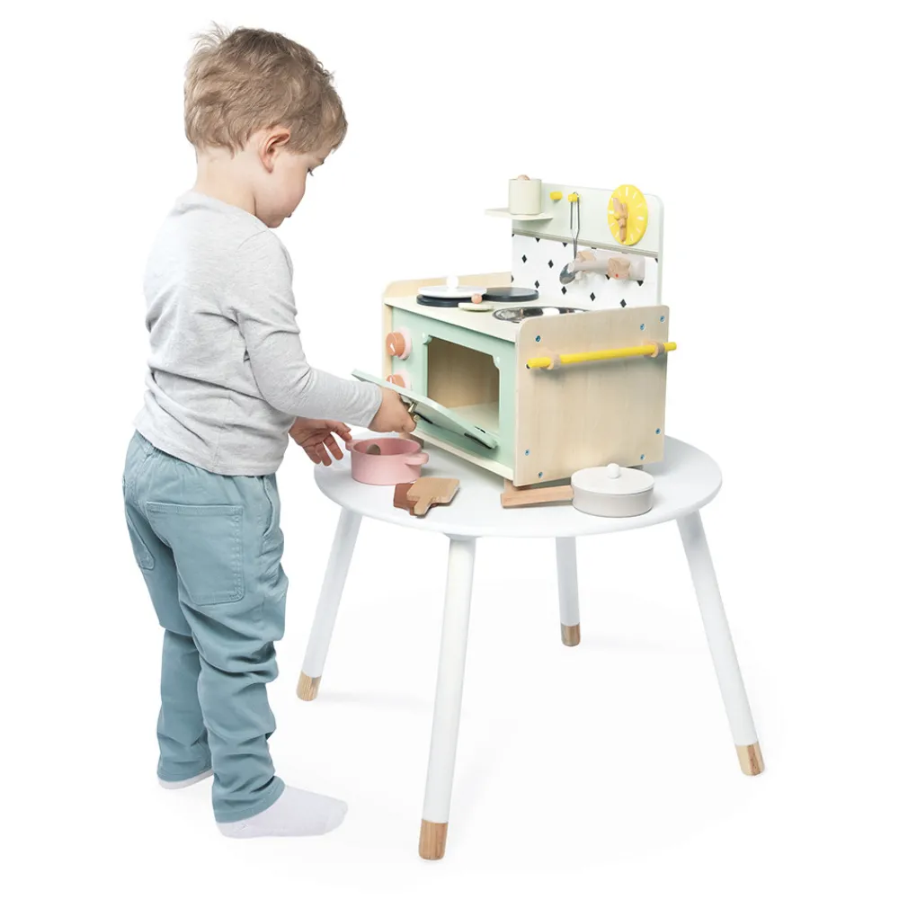 Janod Cuisines, Dinettes & Marchandes*Petite Cuisine en bois Mamie Soleil