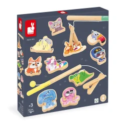Janod Jeux De Pêche À La Ligne*Pinces à la Ligne Applepop