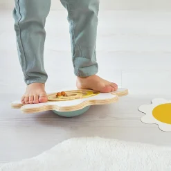 Janod Planche D’Équilibre & À Roulettes*Planche d'Équilibre Fleur Sweet Cocoon