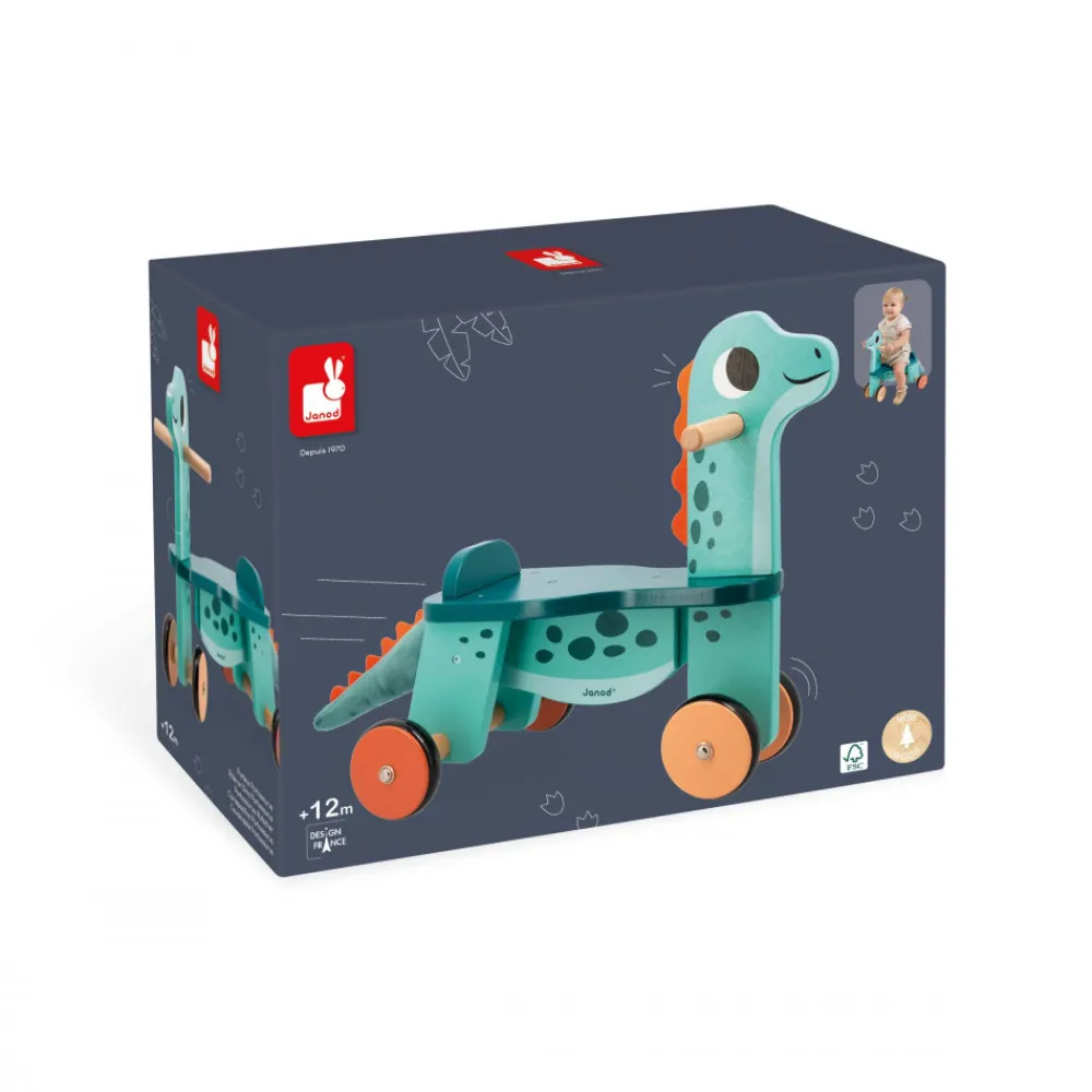 Janod Jouets À Bascule, Porteurs & Chariots*Porteur Portosaurus