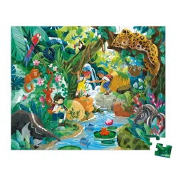 Janod Puzzles Fabriqués En France|Puzzles 50 À 149 Pièces*Puzzle À la découverte d’un temple Incas 100 pièces