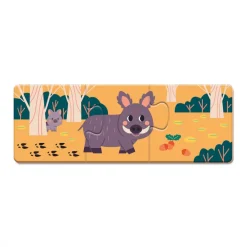Janod Jeux Éducatifs Maternelle|Jeux Éducatifs Science & Géographie*Puzzle Animaux Les Empreintes - Partenariat WWF®