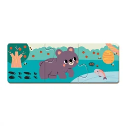 Janod Jeux Éducatifs Maternelle|Jeux Éducatifs Science & Géographie*Puzzle Animaux Les Empreintes - Partenariat WWF®