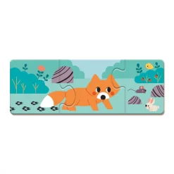 Janod Jeux Éducatifs Maternelle|Jeux Éducatifs Science & Géographie*Puzzle Animaux Les Empreintes - Partenariat WWF®