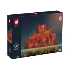 Janod Puzzles 500 À 2000 Pièces*Puzzle Automne Rouge 2000 pièces