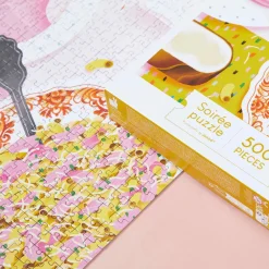 Janod Puzzles 500 À 2000 Pièces*Puzzle Coquillettes Jambon 500 pièces