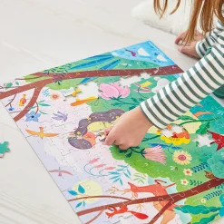 Janod Puzzles Fabriqués En France|Puzzles 150 À 499 Pièces*Puzzle Dame Nature 200 pièces