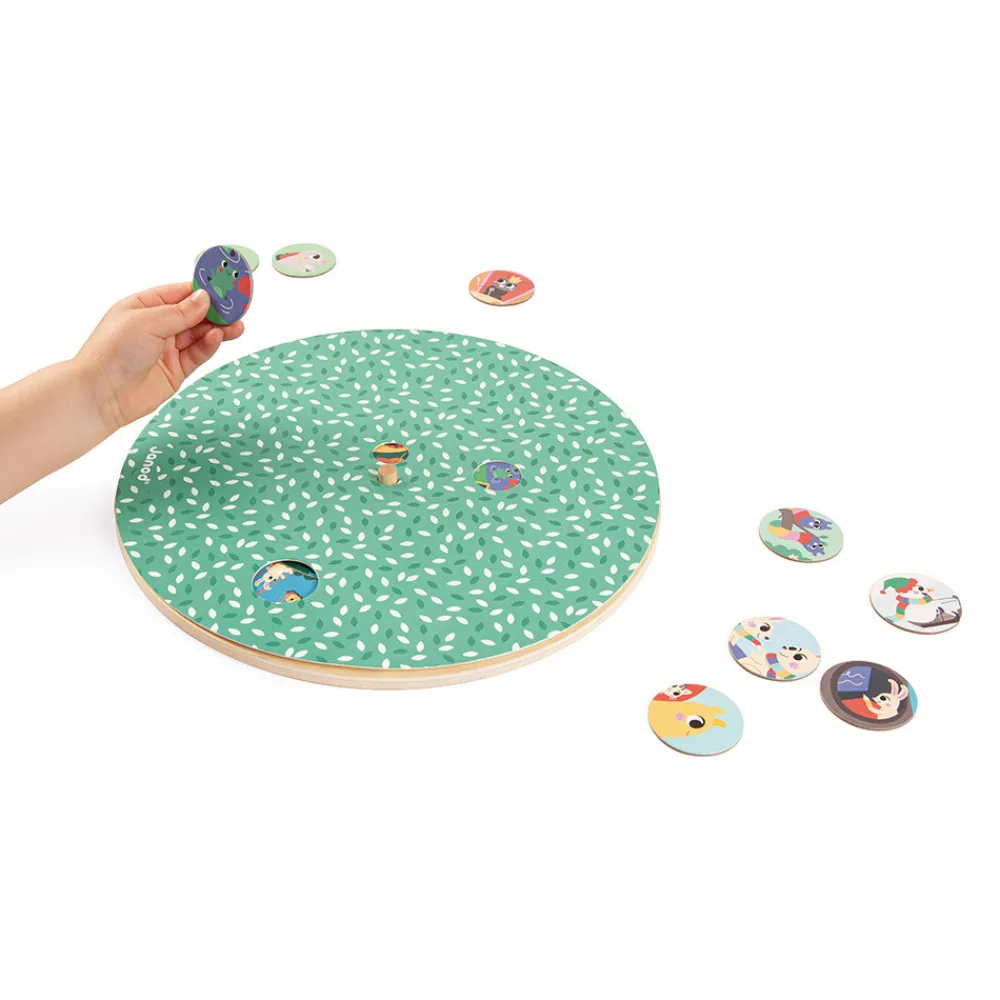 Janod Jeux Éducatifs Maternelle|Jeux Éducatifs Science & Géographie*Puzzle d'Observation - Jardin