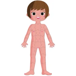 Janod Jeux Éducatifs Primaire|Jeux Éducatifs Science & Géographie*Puzzle éducatif géant Le Corps Humain