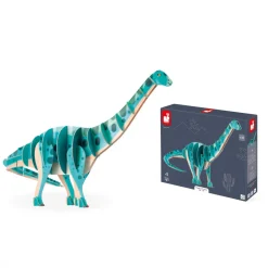 Janod Puzzles Fabriqués En France|Puzzles Éducatifs*Puzzle en Volume le diplodocus