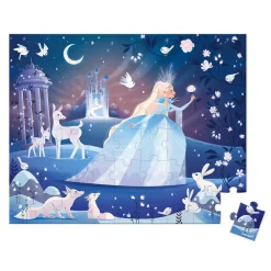 Janod Puzzles Fabriqués En France|Puzzles 50 À 149 Pièces*Puzzle Féérie des Glaces 54 pièces