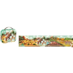 Janod Puzzles Fabriqués En France|Puzzles Éducatifs*Puzzle Frise Préhistoire 100 pièces