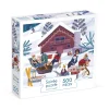 Janod Puzzles 500 À 2000 Pièces*Puzzle Hiver à La Montagne 500 pièces