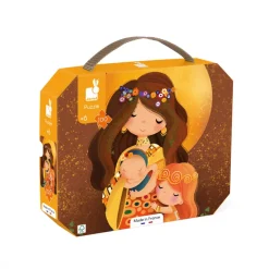 Janod Puzzles Fabriqués En France|Puzzles 50 À 149 Pièces*Puzzle Inspiré de Klimt 100 pièces