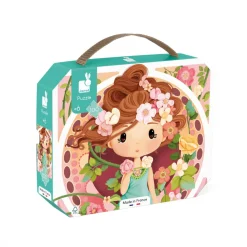 Janod Puzzles Fabriqués En France|Puzzles 50 À 149 Pièces*Puzzle Inspiré de Mucha 100 pièces