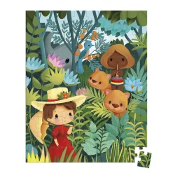 Janod Puzzles Fabriqués En France|Puzzles 50 À 149 Pièces*Puzzle Inspiré de Rousseau 100 pièces