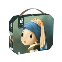 Janod Puzzles Fabriqués En France|Puzzles 50 À 149 Pièces*Puzzle Inspiré de Vermeer 100 pièces