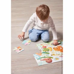 Janod Puzzles Fabriqués En France|Puzzles 20 À 49 Pièces*Puzzle Les Compagnons du Jardin 20 pièces