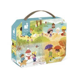 Janod Puzzles Fabriqués En France|Puzzles 20 À 49 Pièces*Puzzle Les Saisons 36 pièces
