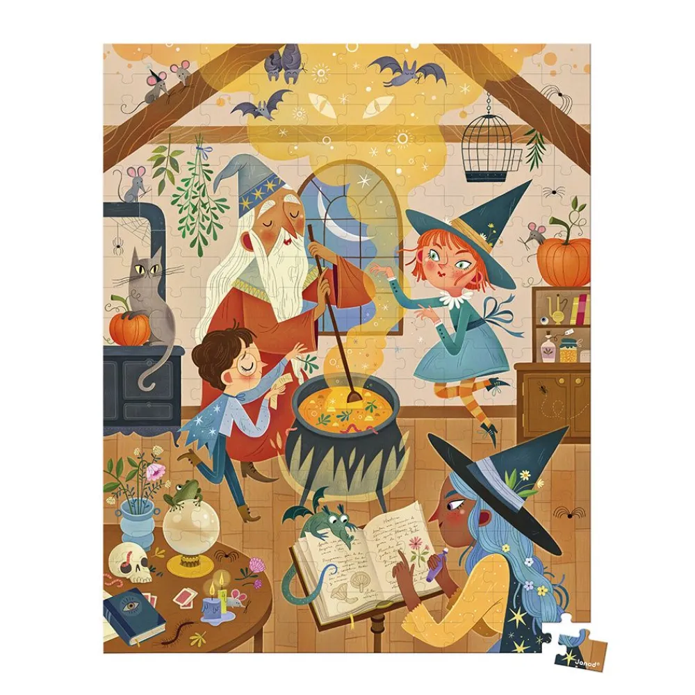 Janod Puzzles Fabriqués En France|Puzzles 150 À 499 Pièces*Puzzle Magie 200 pièces
