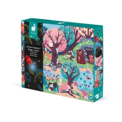 Janod Puzzles Éducatifs|Puzzles 20 À 49 Pièces*Puzzle Magique la Forêt 24 pièces