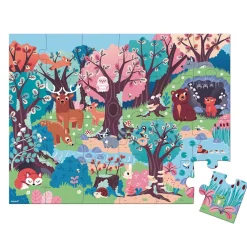Janod Puzzles Éducatifs|Puzzles 20 À 49 Pièces*Puzzle Magique la Forêt 24 pièces