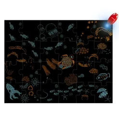 Janod Puzzles Éducatifs|Puzzles 20 À 49 Pièces*Puzzle Magique l'Océan 24 pièces