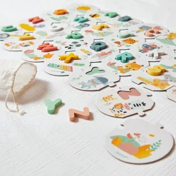 Janod Jeux Éducatifs Maternelle|Jeux Éducatifs Chiffres & Lettres*Puzzle Mon Premier Alphabet Pure