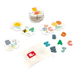 Janod Jeux Éducatifs Maternelle|Jeux Éducatifs Chiffres & Lettres*Puzzle Mon Premier Alphabet Pure