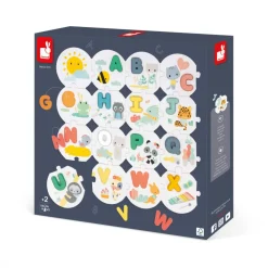 Janod Jeux Éducatifs Maternelle|Jeux Éducatifs Chiffres & Lettres*Puzzle Mon Premier Alphabet Pure