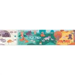 Janod Puzzles 20 À 49 Pièces*Puzzle Panoramique 4 Saisons 36 pièces - Partenariat WWF®
