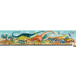 Janod Puzzles Fabriqués En France|Puzzles Éducatifs*Puzzle Panoramique Dino